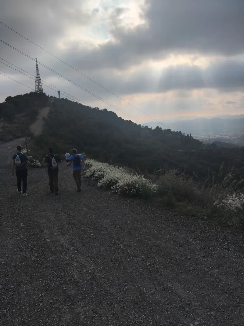 Barcelona Skyline - Hiking near Barcelona