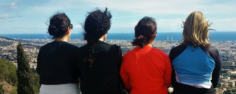 Barcelona Skyline - Hiking near Barcelona