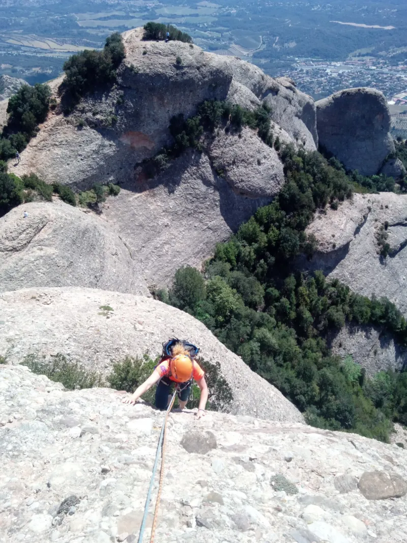 Montserrat Easy Climbing - Hiking near Barcelona