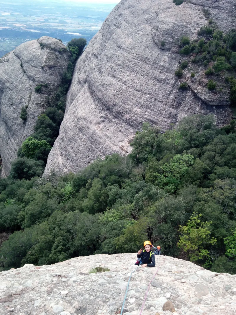 Montserrat Easy Climbing - Barcelona Hiking Guides