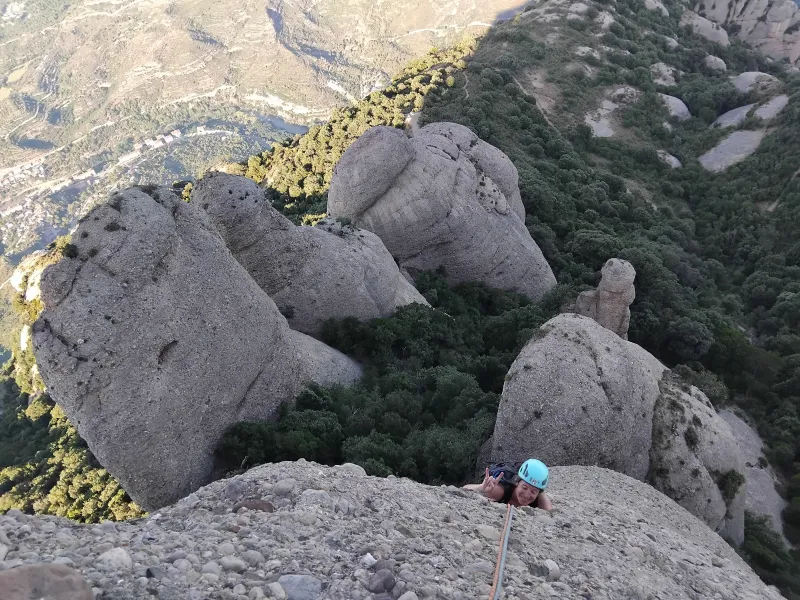Montserrat Easy Climbing - Barcelona Hiking Guides